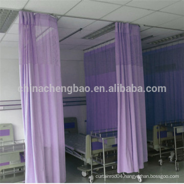 China supplier high quality curved rod antibacterial hospital curtain